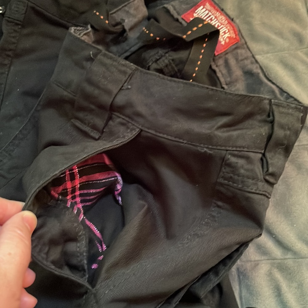 NWT Matchstick Black Cargo Pants Mens XXL/36 - Picture 5 of 9